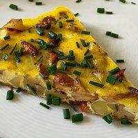 Tortilla mit Pfifferlingen