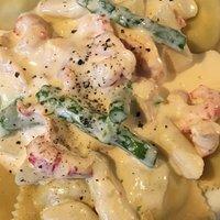 Spargel-Flusskrebs-Sauce