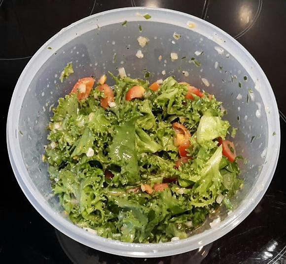 Endiviensalat mit Käse