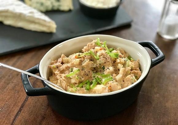 Eiersalat mit Thunfisch