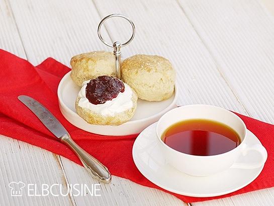 Traditionelle britische Scones für die Tea-Time