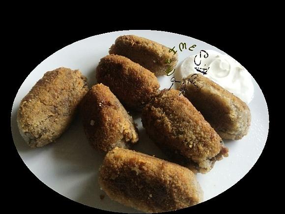 Pfilzen-Kroketten