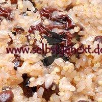 Was koche ich heute? Dörrpflaumen-Berberitzen-Reis!