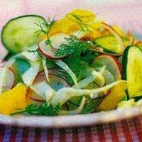 Amalfi-Salat mit Orangen