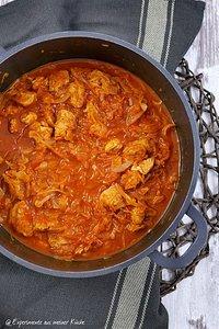 Putengulasch mit Sauerkraut