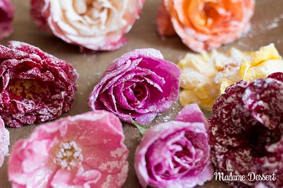 Kandierte rosenblüten – ein fest für die sinne