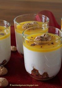 Ricotta-Orangencreme mit Eierlikör