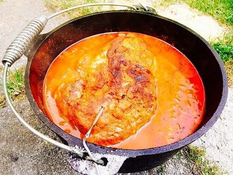 Pulled pork aus dem dutch oven
