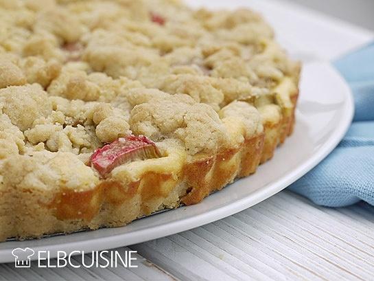 Rhabarbertarte – knusprig und fruchtig