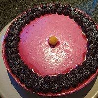 Himbeerquarktorte
