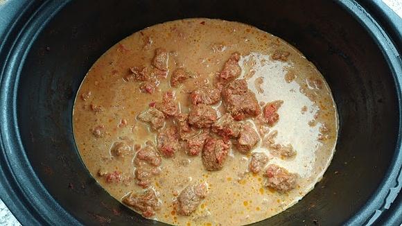 Tikki masala schweinegulasch slow cooker
