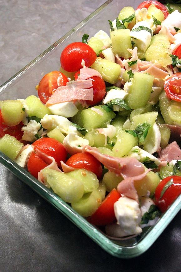 Melonensalat