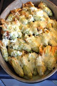 Fior di Zucca -gebacken/baked