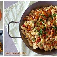 Der Herbst ist da! Kürbisknöpfle mit krossem Speck