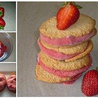 Homemade: Frozen-Erdbeer-Joghurt-Sandwich