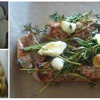Gekräutertes Schweinefilet mit Fächerkartoffeln