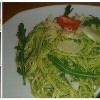 Pasta geht immer: Spaghetti mit Ruccolapesto