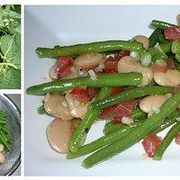 Beilagen: Bohnensalat