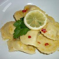 Zitronenhuhn-Ravioli