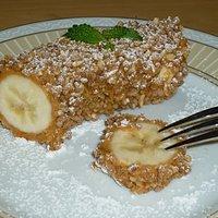 Süßes am Sonntag: Banane, Erdnussbutter und Krokant