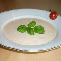 Cookbook of Colours: elfenbeinweiße Tomatensuppe