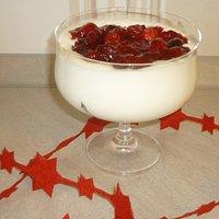 Weihnachtliche Resteverwertung: Lebkuchen-Dessert mit Cranberry-Topping