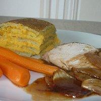 Sonntagsbraten: aromatischer Schweinerücken und Kürbis