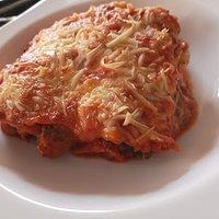 Mediterrane Lasagne mit gegrillten Auberginen, Zucchini und Champignons