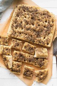 Orientalisches Focaccia (Fladenbrot)