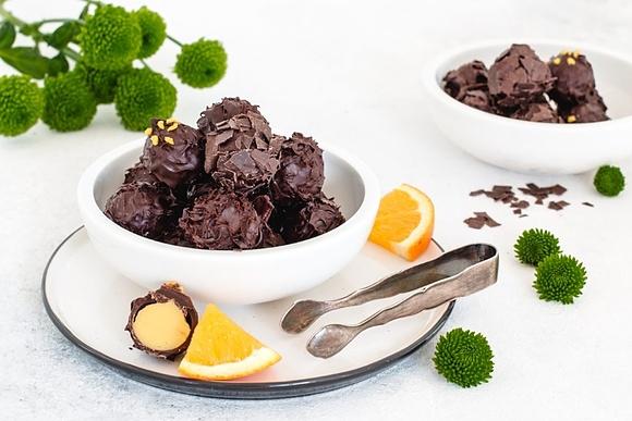 Fruchtige orangen pralinen zum selbermachen und verschenken