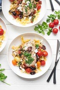 Mediterrane Hähnchenpfanne