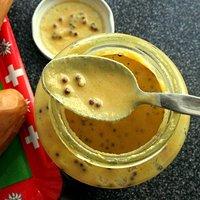 Scharfer selbstgemachter Senf – Hot homemade Mustard