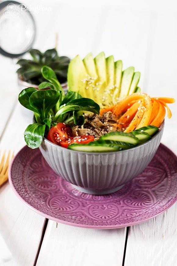 Hafernudeln für die Buddha-Bowl