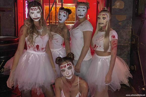 Halloween-kostüm candy girl aus the purge