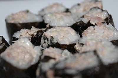 Sushi mit Thunfisch