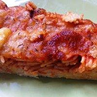 Spaghetti-Pizza