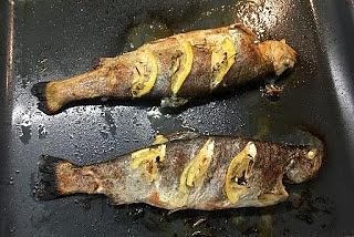 Gegrillter Fisch
