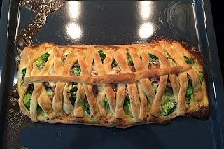 Brokkoli Schinken Strudel