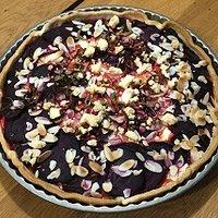 Rote Rüben-Quiche