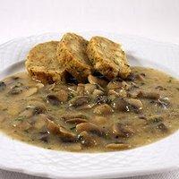 Schwammerlsauce mit Knödel