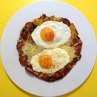 Einsiedler Rösti mit Spiegelei