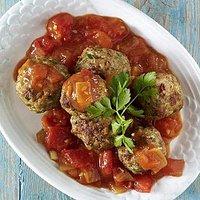 Hackbällchen in Sherry-Tomatensauce