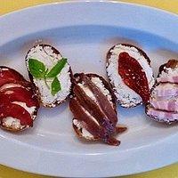 Brötchen mit selbstgemachtem Ricotta