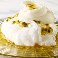 Pavlova mit passionsfrüchten – ein himmlisches dessert