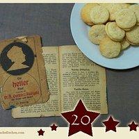 Vanilleplätzchen nach dr. oetker, ~1930.