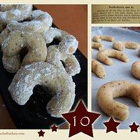Vanillekipferl ohne ei (nach katharina prato)