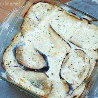 {Clean Eating} Auberginen-Parmesan-Gratin