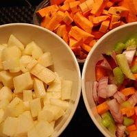 Festliche Süßkartoffel-Birnen-Suppe