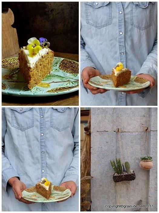Dubb: Zuckerherz-Mischung in Karottenkuchen