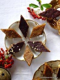 Weihnachtsbäckerei... los gehts mit Lebkuchenschnitten.